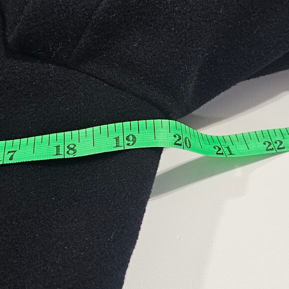 DKNY Black Wool Cashmere Blend Women's Coat, Capsule Classic Professional - Picture 7 of 8